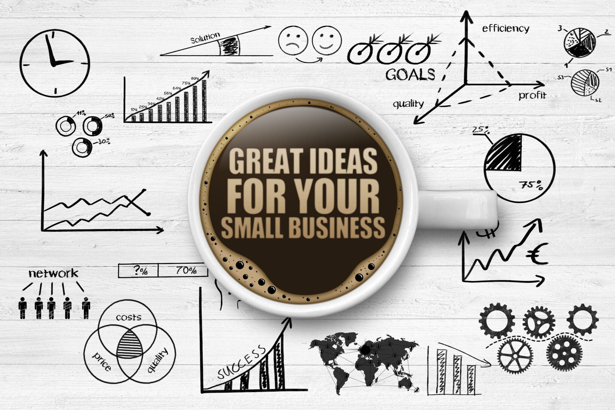 Small business owner meeting with a professional business consultant