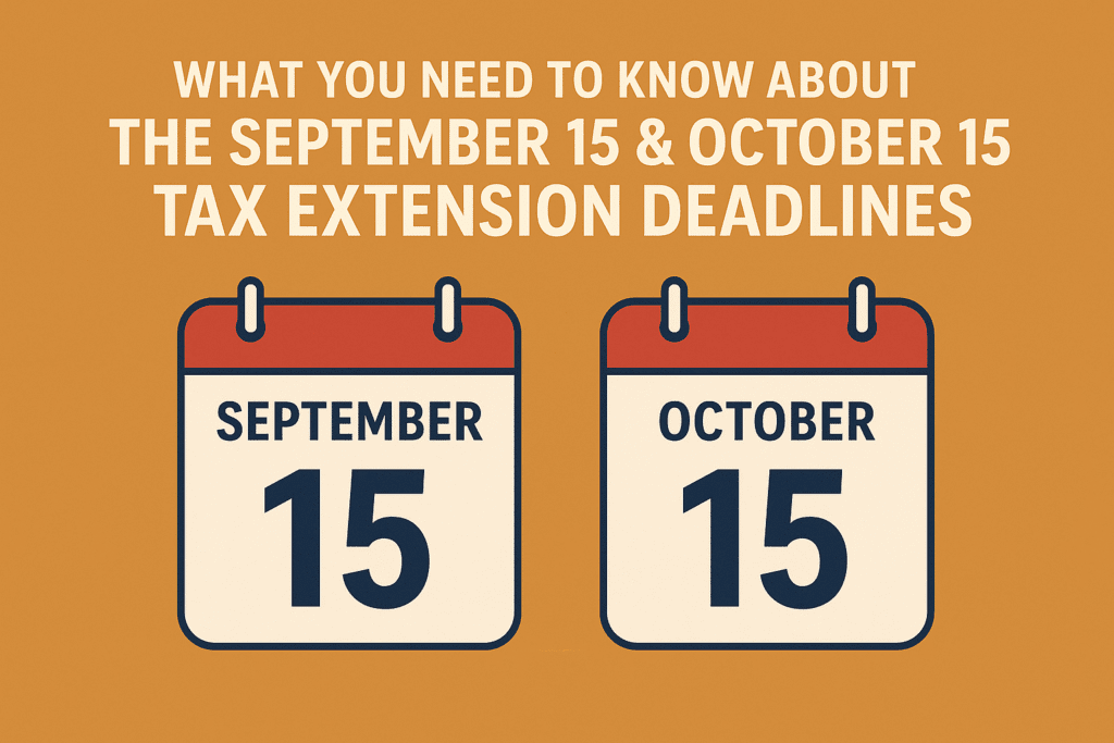tax extension deadlines