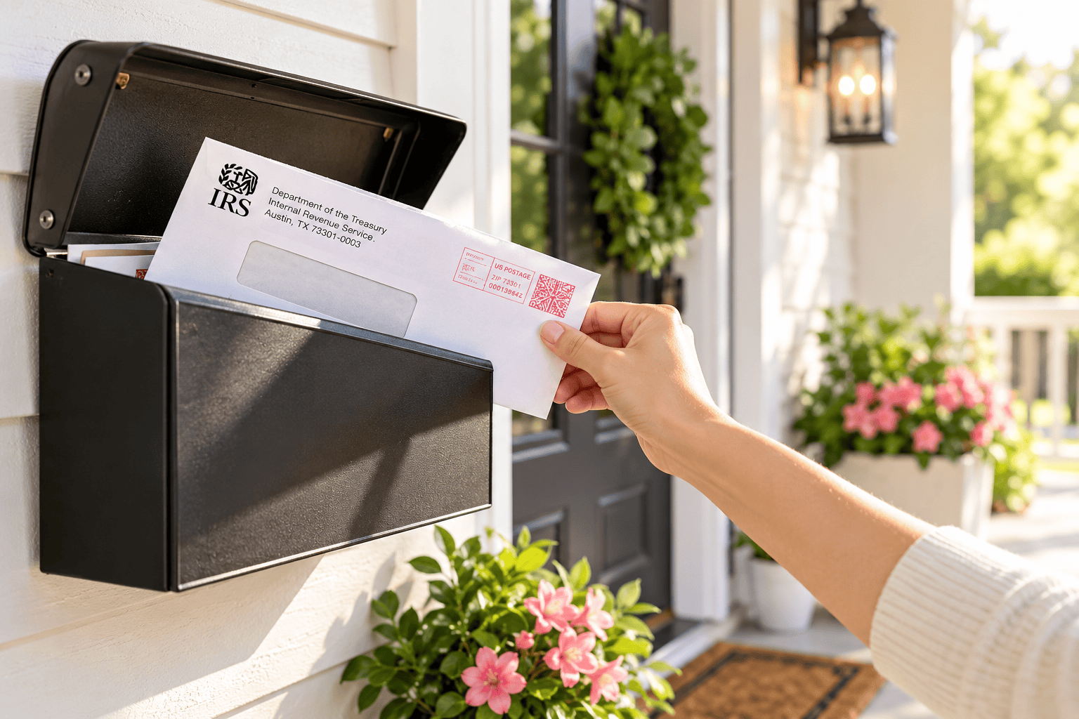 IRS tax notice and audit correspondence