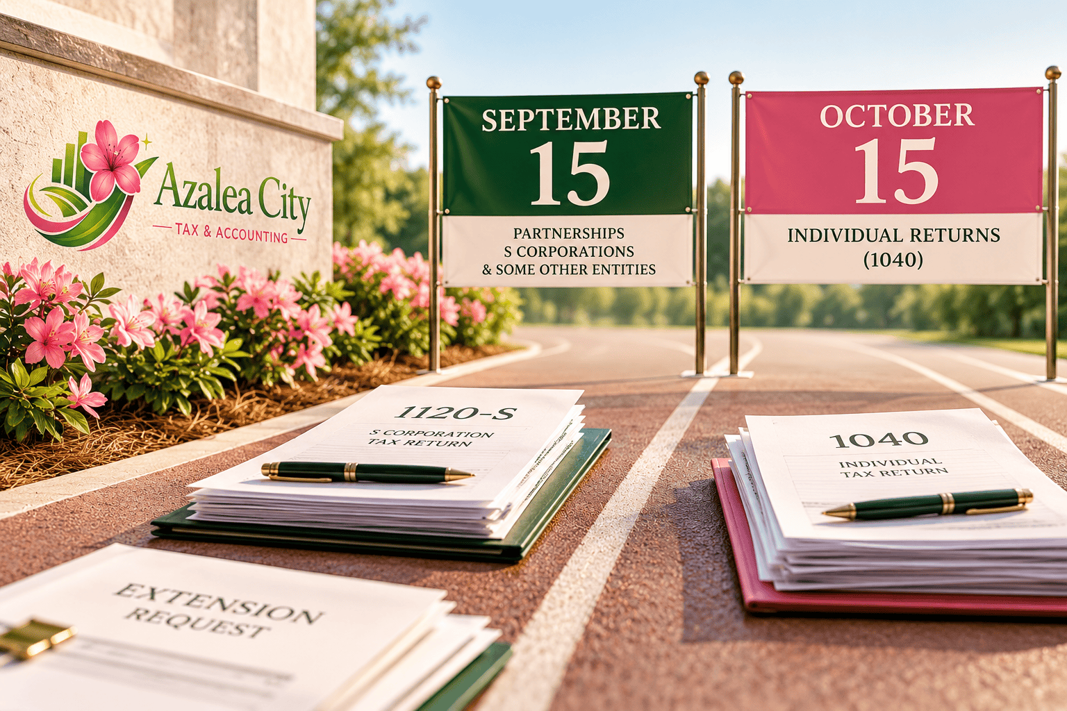 Tax extension filing deadlines and tax preparation planning